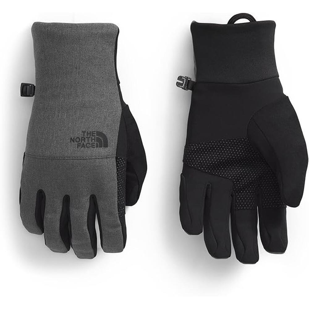 The North Face Womens Apex Etip Insulated Gloves XL Dark Grey Heather New